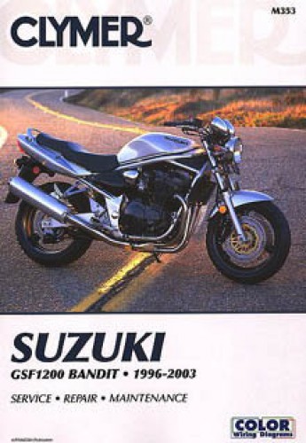Clymer Suzuki GSF1200 Bandit 1996-2003 Repair Manual