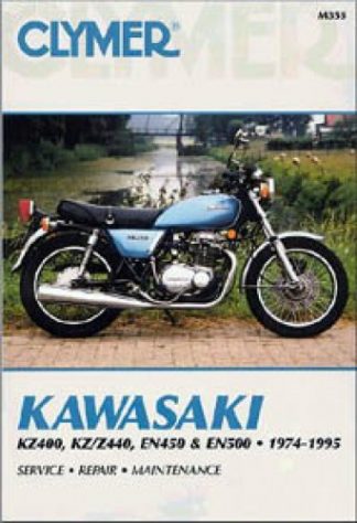 Kawasaki KZ400 KZ Z440 EN450 EN500 Repair Manual 1974-1995 Clymer