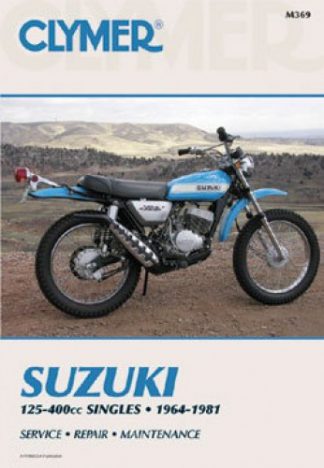 Suzuki TC TM TS RL RV 125-400cc Motorcycle Repair Manual 1964-1981