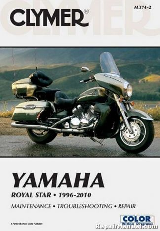 Clymer Yamaha XVZ1300 Royal Star 1996-2010 Motorcycle Repair Manual