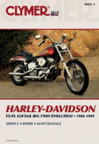 1984-1999 Harley-Davidson FX FL Softail Repair Manual by Clymer
