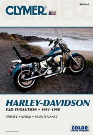 1991-1998 Harley-Davidson Dyna Glide Repair Manual by Clymer