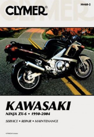 ZX6 Ninja Repair Manual Kawasaki 1990-2004 Clymer