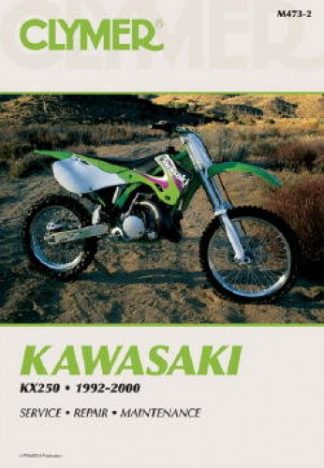 1992-2000 Kawasaki KX250 Motorcycle Repair Manual