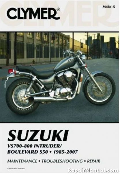 Clymer Suzuki VS700 VS800 Intruder Boulevard S50 1985-2009 Repair Manual