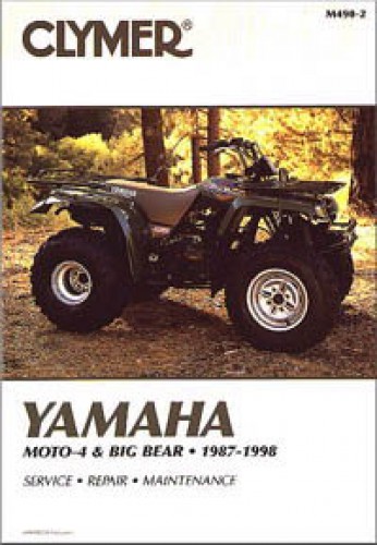Clymer 1987-2004 Yamaha Moto-4 Big Bear ATV Repair Manual
