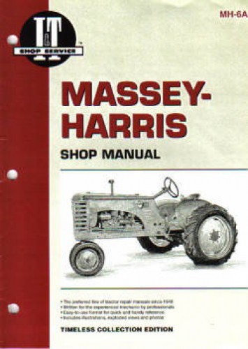 Massey-Harris 16 Pacer Farm Tractor Repair Manual