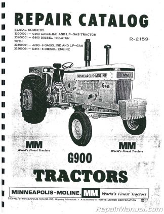 Details about   Operators Manual Minneapolis Moline M5 Gas & LP Tractor 
