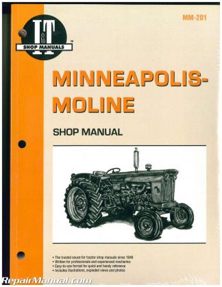 5 Tractor Mower Parts Manual Minneapolis Moline UM 