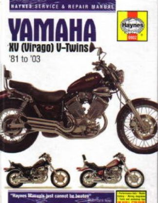 Haynes Yamaha XV Virago V-Twins 1981-2003 Repair Manual