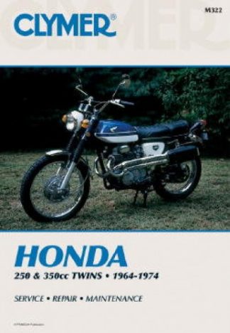 Clymer Honda 250-350cc Twins 1964-1974 Repair Manual