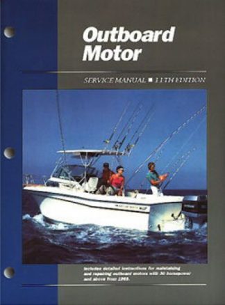 1969-1989 Outboard Boat Engine Motor Service Manual Volume 2