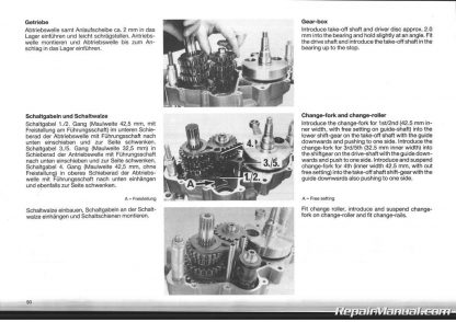 Official 1985 KTM 240 250 300 350 Owners Repair Manual
