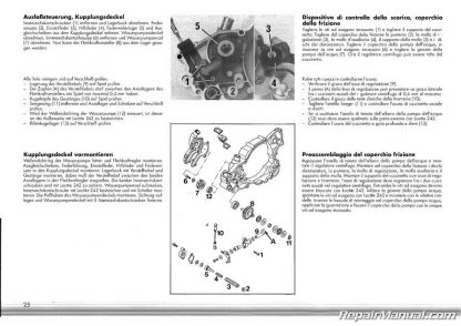 1991-1995 KTM 250 - 300 Two Stroke Engine Service Repair Manual