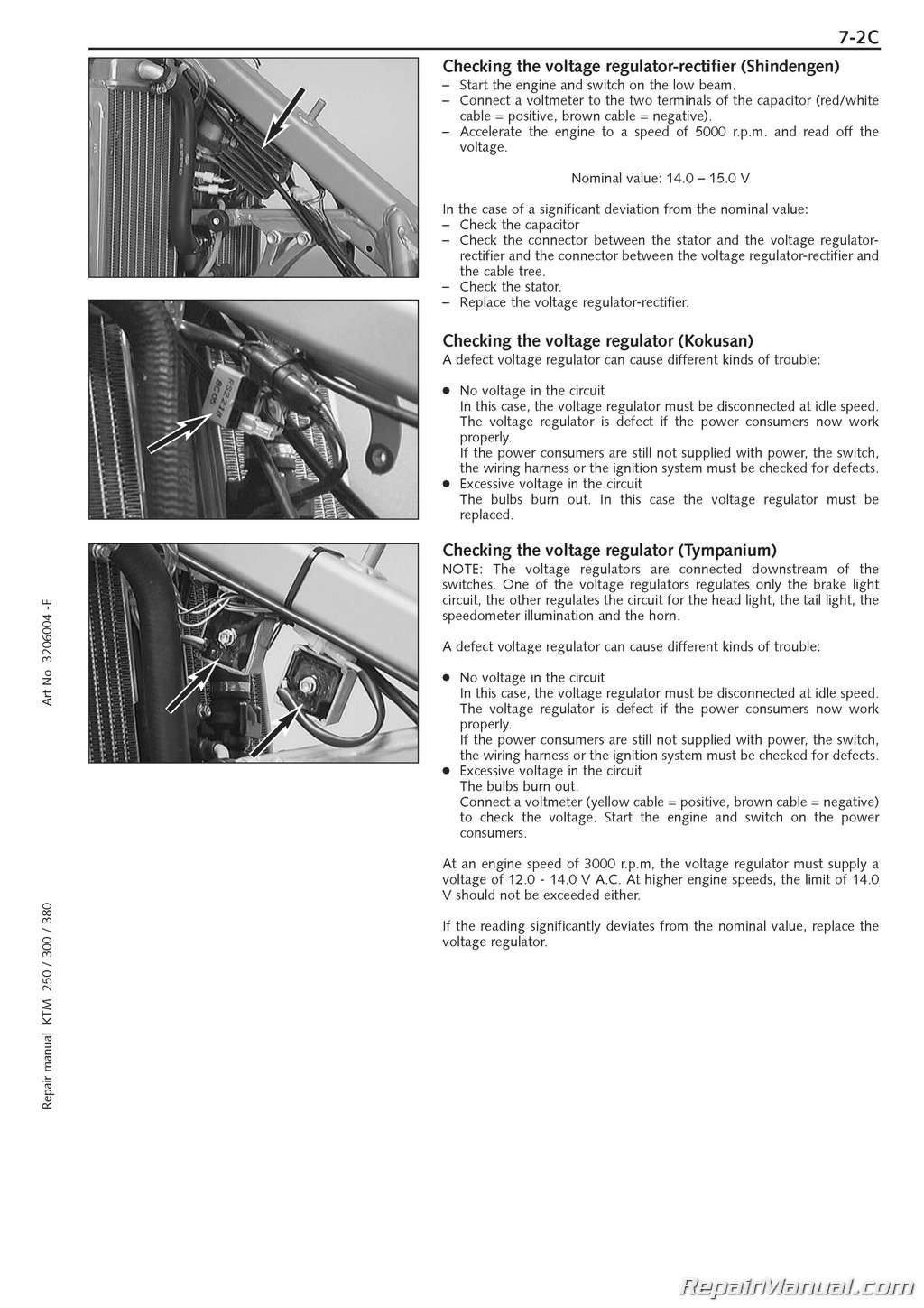 1999 2003 KTM 250-380 SX MXC EXC 2-stroke Engine Manual ktm 380 wiring diagram 