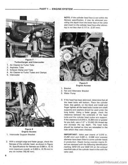 Ford TW-10 TW-20 TW-30 Tractor Service Repair Manual