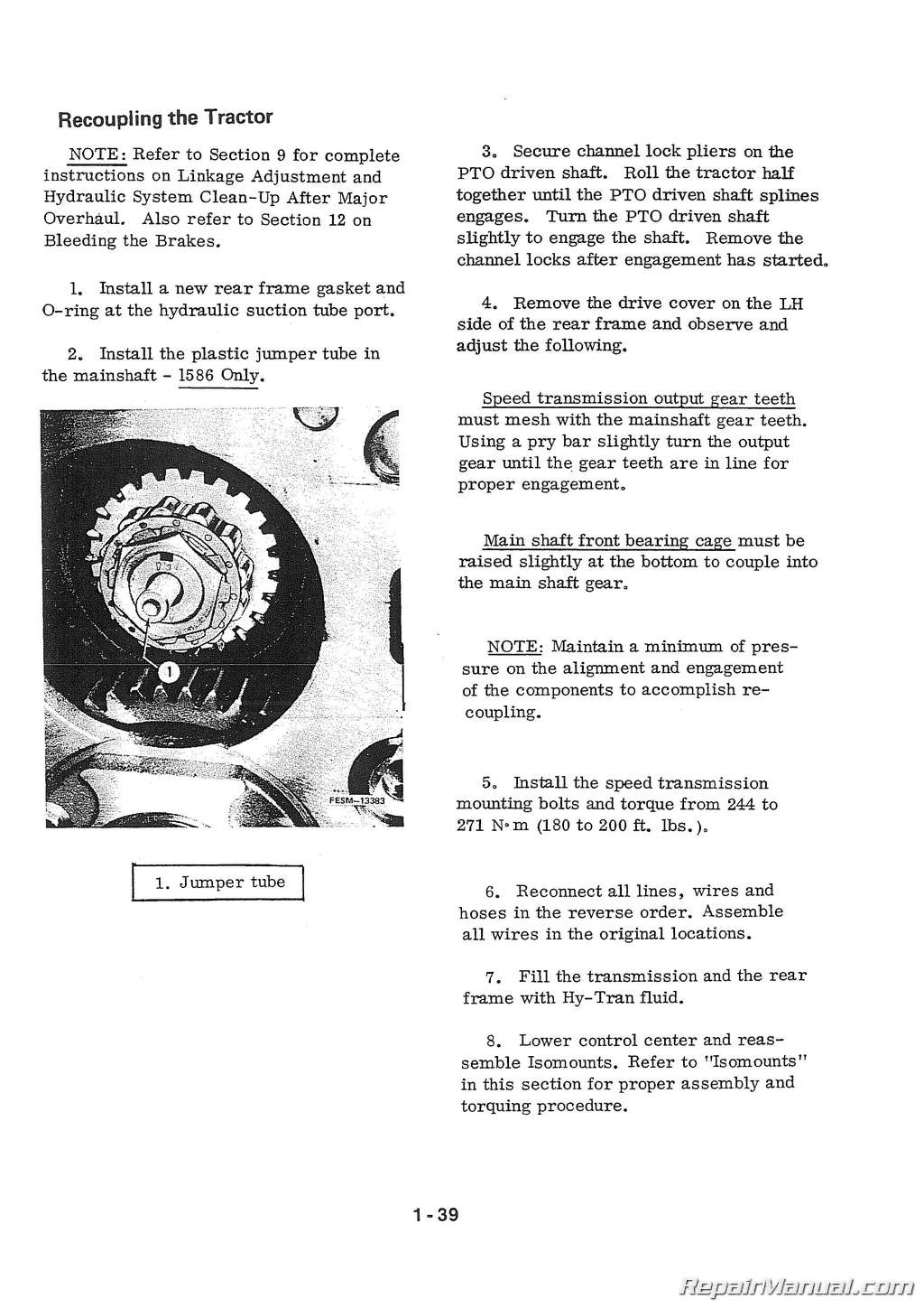 International Harvester Hydro 186 786 886 986 1086 1486 ... international 986 parts diagram 