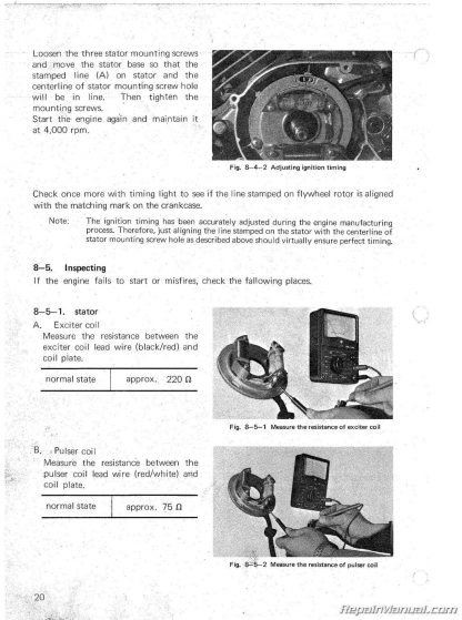1971 – 1976 Suzuki TS185 Sierra Motorcycle Repair and Service Manual