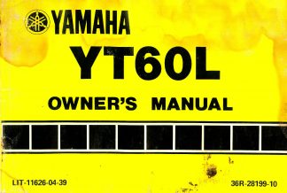 1984 Yamaha YT60L Tri-Zinger Owners Manual