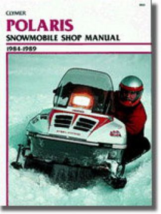 Clymer Polaris Snowmobile 1984-1989 Shop Manual