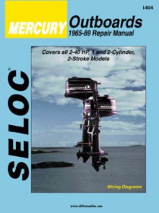 Seloc Mercury Outboards 1-2 Cyl 1965-1989 Repair Manual