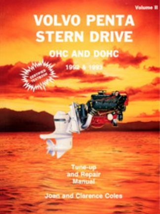 Seloc 1992-1993 Volvo Penta Stern Drive ll OHC DOHC Repair Manual