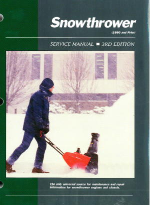 Snowthrower Workshop Service Manual