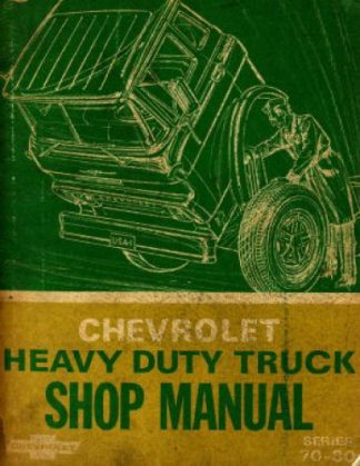 Chevrolet Heavy Duty Truck Shop Manual 1969 Used