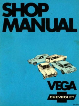 Vega Chevrolet Shop Manual 1971 Used