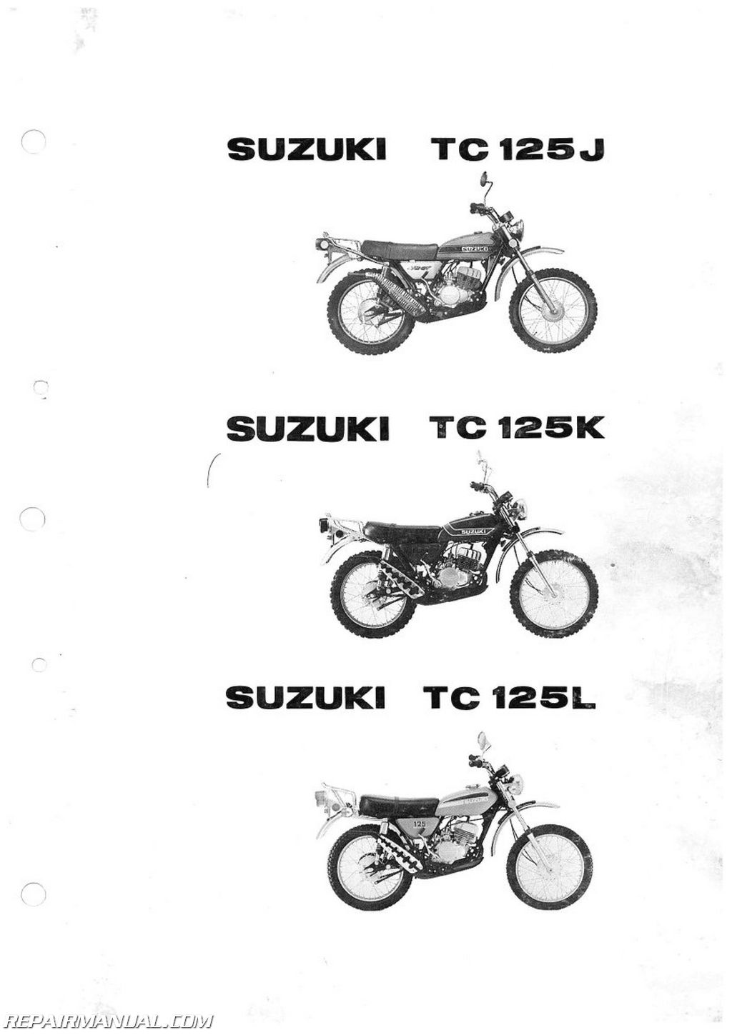 Suzuki GT185 TS125  TC125 nos front axle nut 1974   54721-25500 