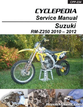 Suzuki RM-Z250 Owner's Service Manual 
