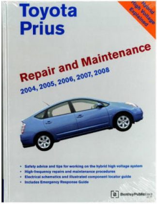 2004-2008 Toyota Prius Repair and Maintenance Manual