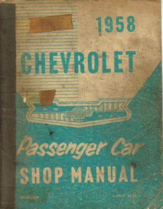 1958 Chevrolet Passenger Car Service Manual