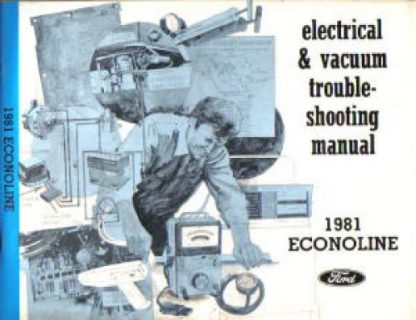 Used 1981 Ford Econoline Electrical Vacuum Troubleshooting Manual