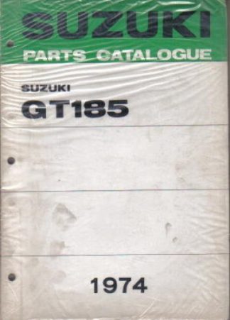 1973-1974 Suzuki GT185 Adventurer Factory Parts Manual