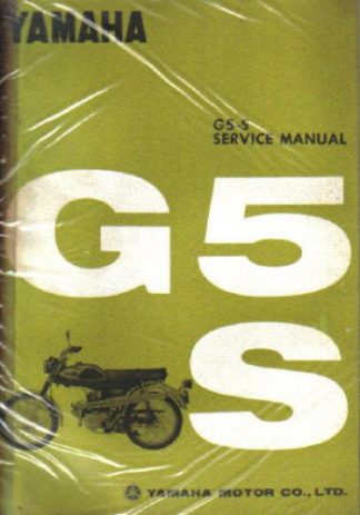 1968 1969 68 69 YAMAHA G5-S G5S 75 SERVICE MANUAL 