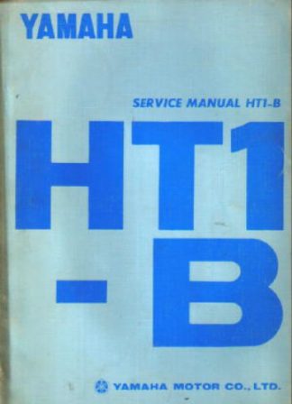 Used Official 1971 Yamaha HT1B 89cc Factory Service Manual
