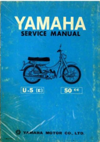 Official 1967 Yamaha U5E Factory Service Manual
