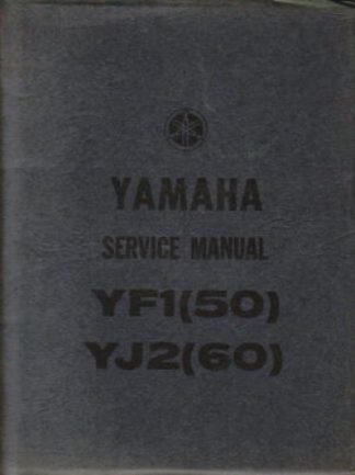 Used Official 1965 Yamaha YF1 and 1966 Yamaha YJ2 Factory Service Manual