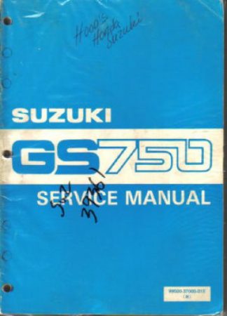 1977 Suzuki GS750B Factory Service Manual