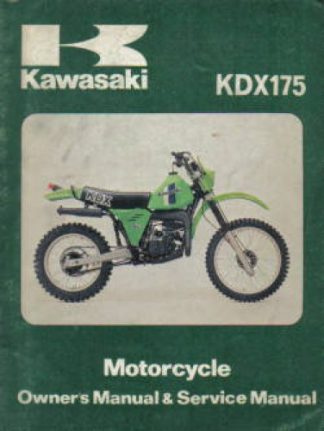 1980 Kawasaki KDX175-A1 Motorcycle Repair Manual