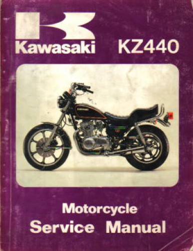 1980-1982 Kawasaki KZ440 Factory Service Manual