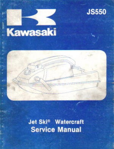 1982-1983 Kawasaki JS550-A Jet Ski Factory Service Manual