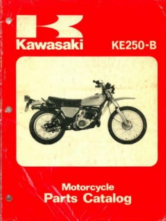1977-1979 Kawasaki KE250B Factory Parts Manual