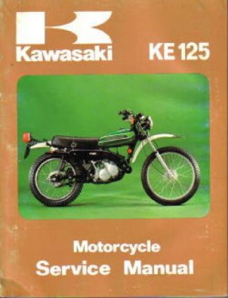 Kawasaki KS125 KE125 1974-1985 Motorcycle Service Repair Manual