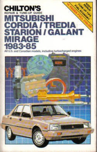 Used Chilton Mitsubishi 1983-1985 Auto Repair Manual