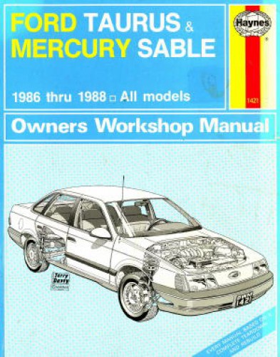 1995 Ford taurus online repair manual #4