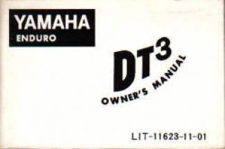 Yamaha DT3 Enduro Factory Owners Manual