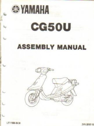 1988 Yamaha CG50U Riva Jog Assembly Manual