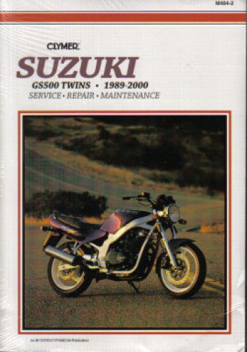 Clymer 1989-2000 Suzuki GS500E Twins Repair Manual